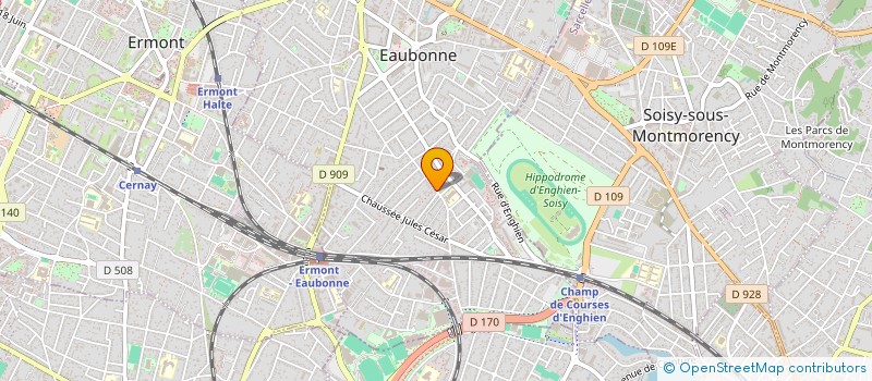 localisation de l'entreprise MTC SERVICE à EAUBONNE