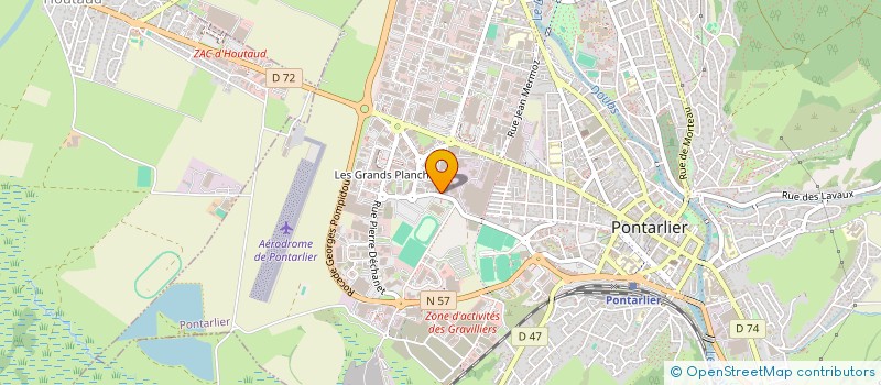 localisation de l'entreprise MTCA à GRANGES-NARBOZ