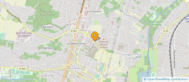 localisation de l'entreprise MTCARS à LONGPONT-SUR-ORGE
