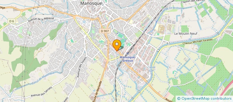 localisation de l'entreprise MTCH IMMOBILIERE à MANOSQUE