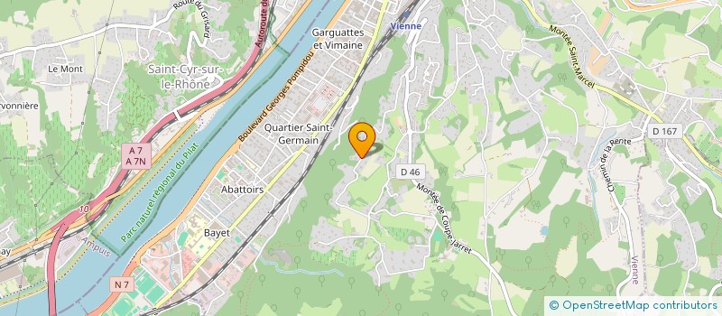 localisation de l'entreprise MTCM  VIENNE