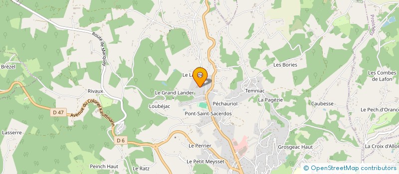 localisation de l'entreprise MTCO DU LANDER à SARLAT-LA-CANEDA
