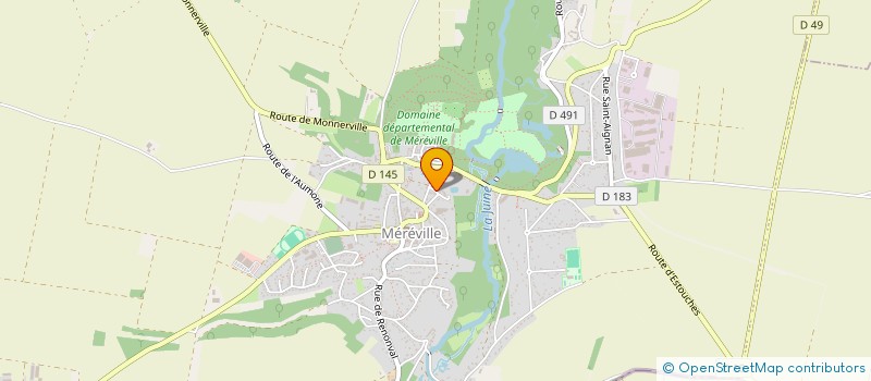 localisation de l'entreprise MTCS  LE MEREVILLOIS