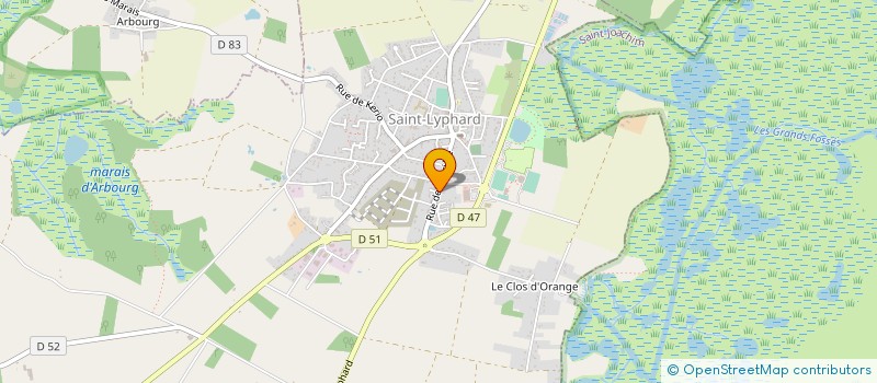 localisation de l'entreprise MTD à LA CHAPELLE-DES-MARAIS