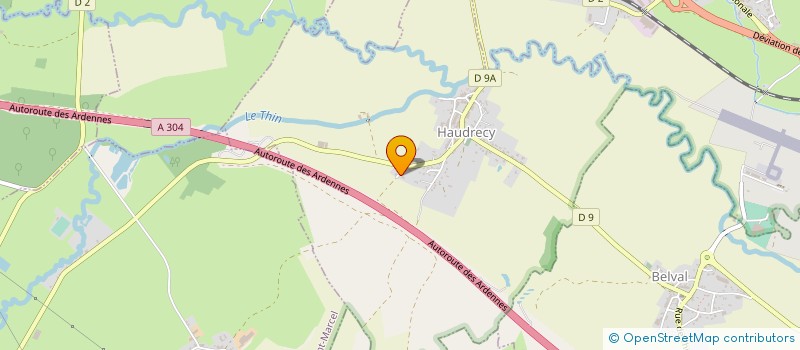 localisation de l'entreprise MTD  HAUDRECY