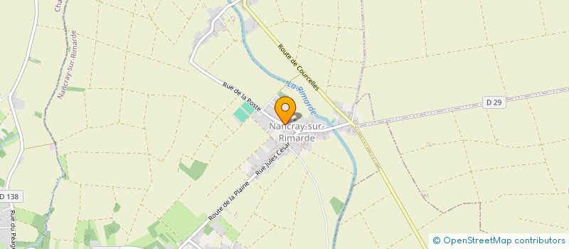 localisation de l'entreprise MTD à NANCRAY-SUR-RIMARDE