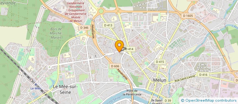 localisation de l'entreprise MTD à MELUN