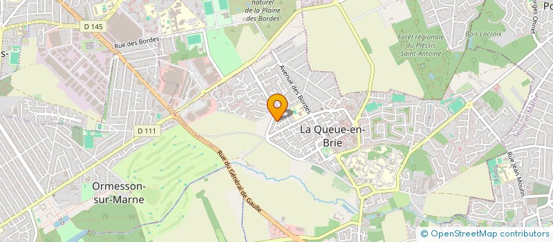 localisation de l'entreprise MTDA  LA QUEUE-EN-BRIE