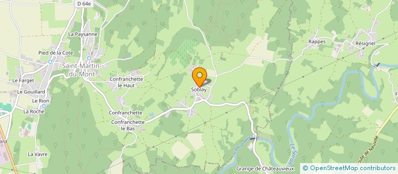 localisation de l'entreprise MTDENT  SAINT-MARTIN-DU-MONT