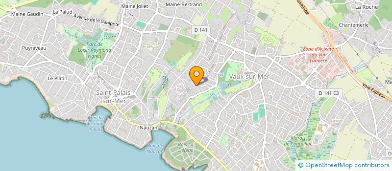 localisation de l'entreprise MTDK GOUTTIERES ZINGUERIE à VAUX-SUR-MER