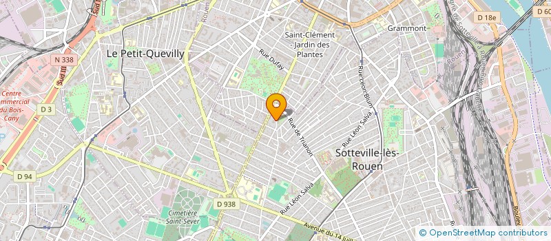 localisation de l'entreprise MTDUFOURD  SOTTEVILLE-LES-ROUEN