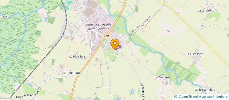 localisation de l'entreprise MTDV  MACHECOUL-SAINT-MEME