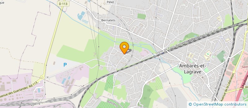 localisation de l'entreprise MTE à AMBARES-ET-LAGRAVE