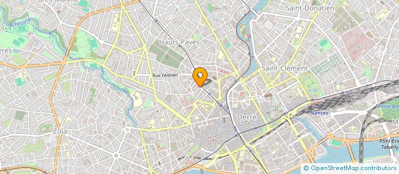 localisation de l'entreprise MTE CONSEIL à NANTES