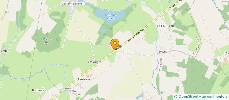 localisation de l'entreprise MTE MATERIEL TELESURVEILLANCE ELEVAGE à CHATEAUMEILLANT