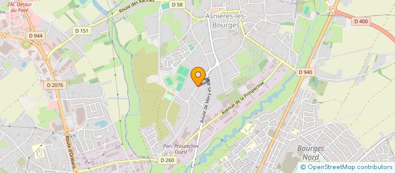 localisation de l'entreprise MTEB INVEST  BOURGES