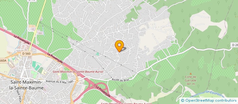 localisation de l'entreprise MTECH  SAINT-MAXIMIN-LA-SAINTE-BAUME