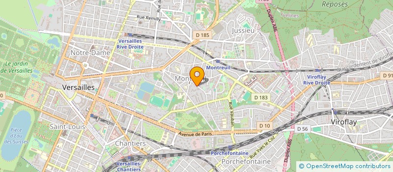 localisation de l'entreprise MTECH CONSULTING à VERSAILLES