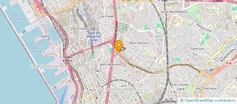 localisation de l'entreprise MTECH ENGINEERING  MARSEILLE