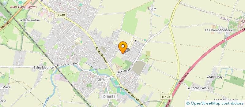 localisation de l'entreprise MTELESERVICES à AIFFRES