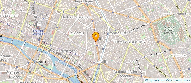 localisation de l'entreprise MTF  PARIS