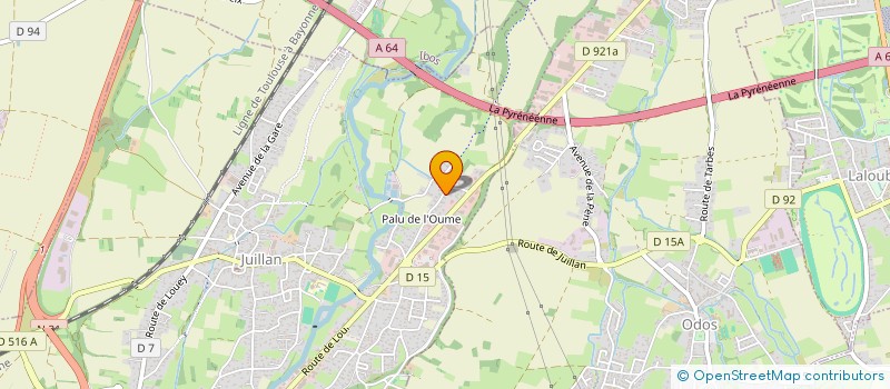 localisation de l'entreprise MTF  JUILLAN