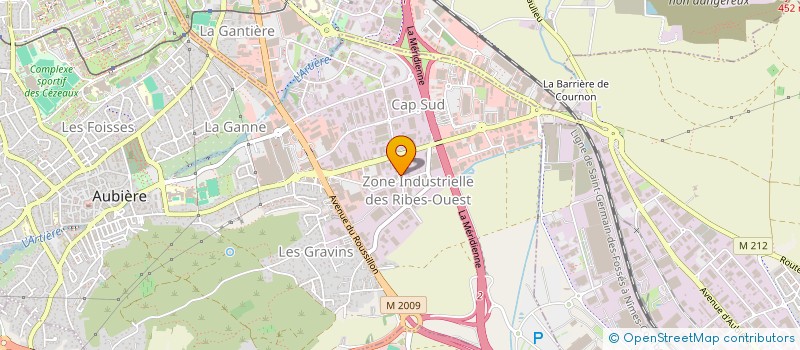 localisation de l'entreprise MTFL  AUBIERE