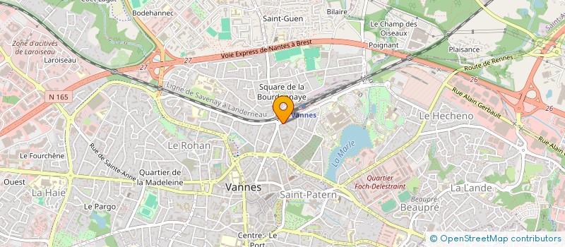 localisation de l'entreprise MTG à VANNES