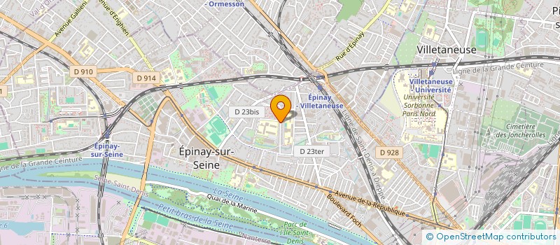localisation de l'entreprise MTG IMMO à EPINAY-SUR-SEINE