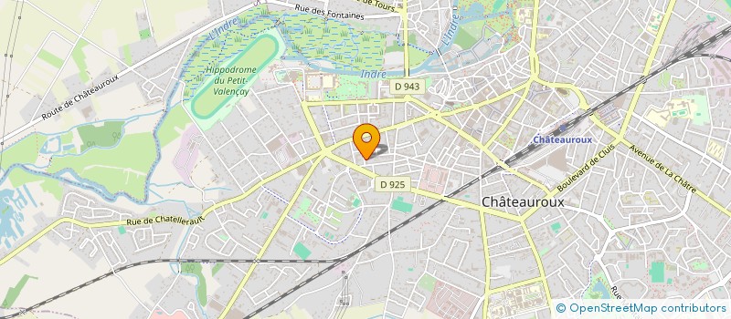 localisation de l'entreprise MTG PRIME à CHATEAUROUX