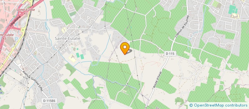 localisation de l'entreprise MTH  SAINT-LOUBES