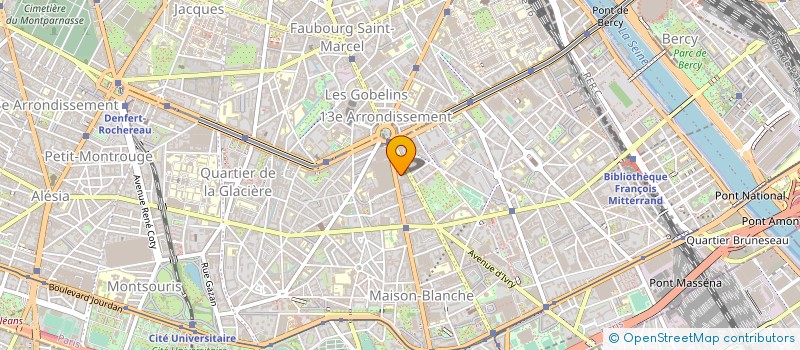 localisation de l'entreprise MTH COMPUTER à PARIS