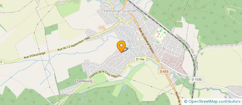 localisation de l'entreprise MTH DRIVE  HETTANGE-GRANDE