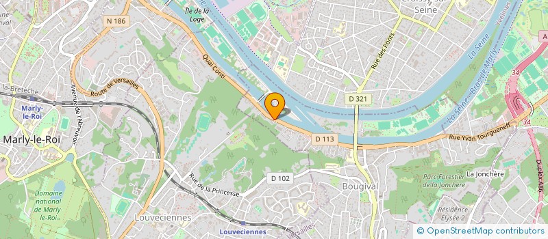 localisation de l'entreprise MTH26  BOUGIVAL