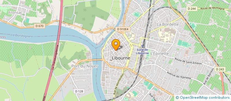 localisation de l'entreprise MTHD  LIBOURNE