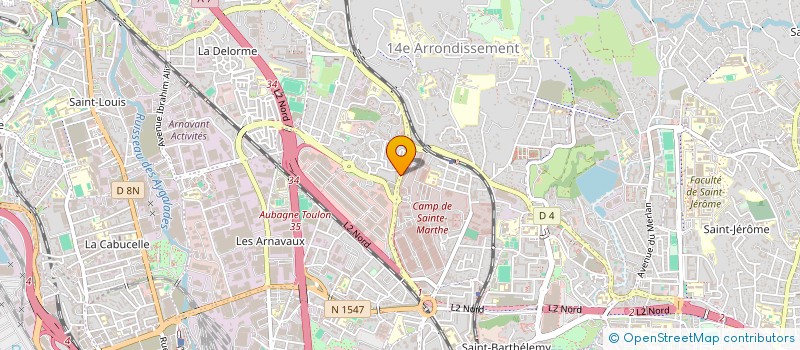 localisation de l'entreprise MTHL DEVELOPPEMENT SERVICE AUTO à MARSEILLE
