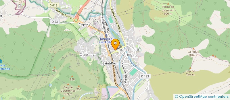 localisation de l'entreprise MTHOMINOT à TARASCON-SUR-ARIEGE