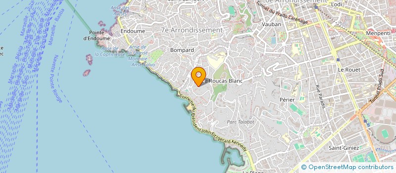 localisation de l'entreprise MTI à MARSEILLE