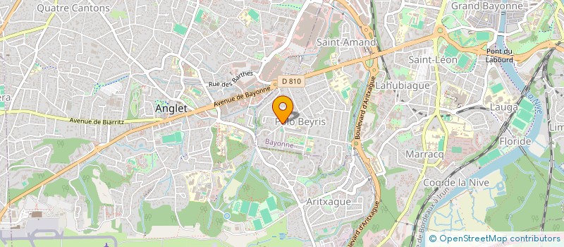 localisation de l'entreprise MTI 64  BAYONNE