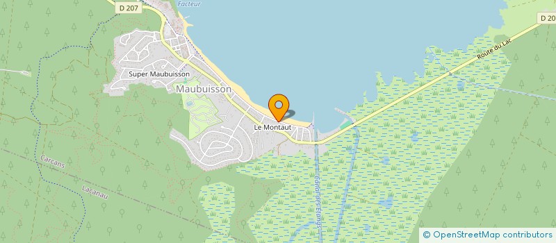 localisation de l'entreprise MTI  CARCANS