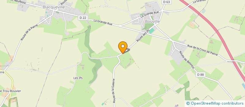 localisation de l'entreprise MTI AGENCEMENT  BOUVILLE