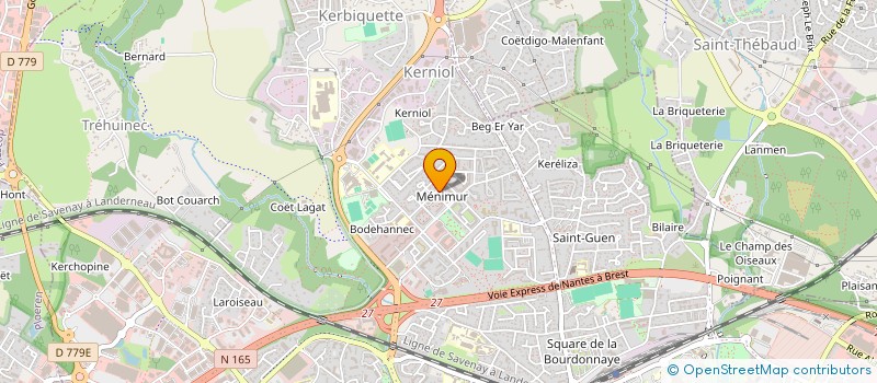 localisation de l'entreprise MTI CONSTRUCTIONS à VANNES