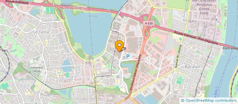 localisation de l'entreprise MTI DATA ENGINEERING  BORDEAUX