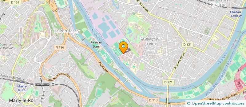 localisation de l'entreprise MTI FRANCE SA à CROISSY-SUR-SEINE