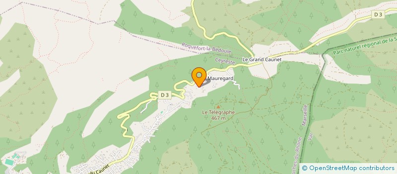 localisation de l'entreprise MTI RENOV à CEYRESTE