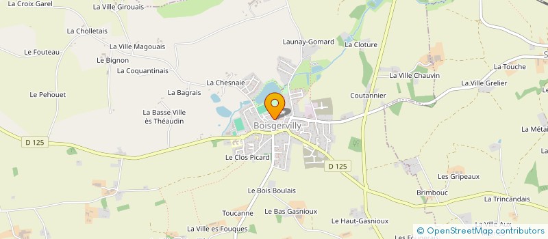 localisation de l'entreprise MTI RENOV  BOISGERVILLY