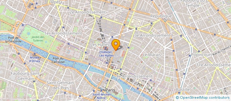 localisation de l'entreprise MTIB à PARIS