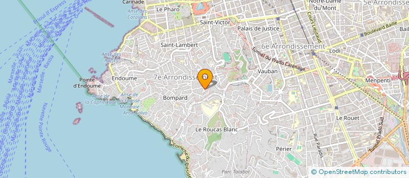 localisation de l'entreprise MTINVEST à MARSEILLE