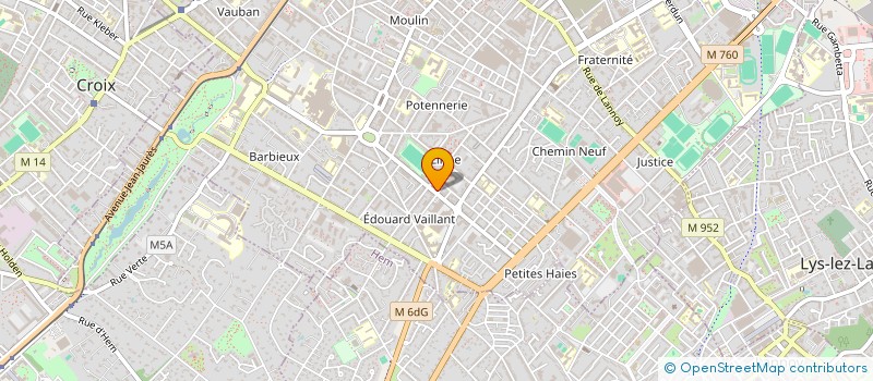 localisation de l'entreprise MTJ à ROUBAIX