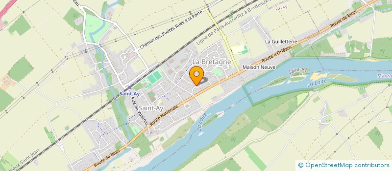 localisation de l'entreprise MTJ à SAINT-AY